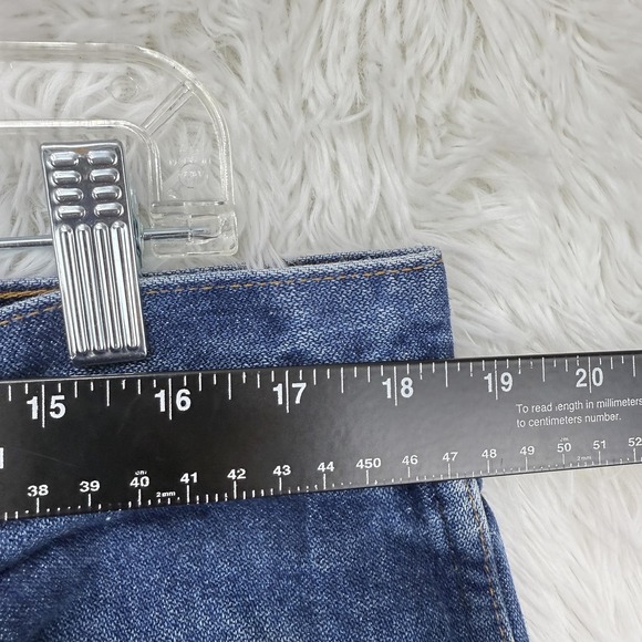 Wrangler Mens Flame Resistant Jeans Size 38x34 Blue Relaxed Workwear FR31MWZ - Picture 8 of 11